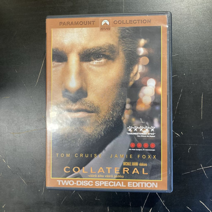 Collateral (special edition) 2DVD (M-/M-) -toiminta/jännitys-